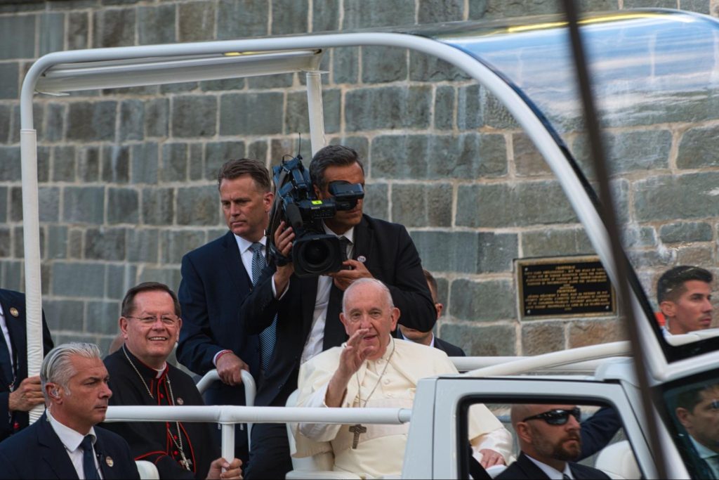 Pope Francis' visit to Quebec City in pictures - The Quebec Chronicle ...