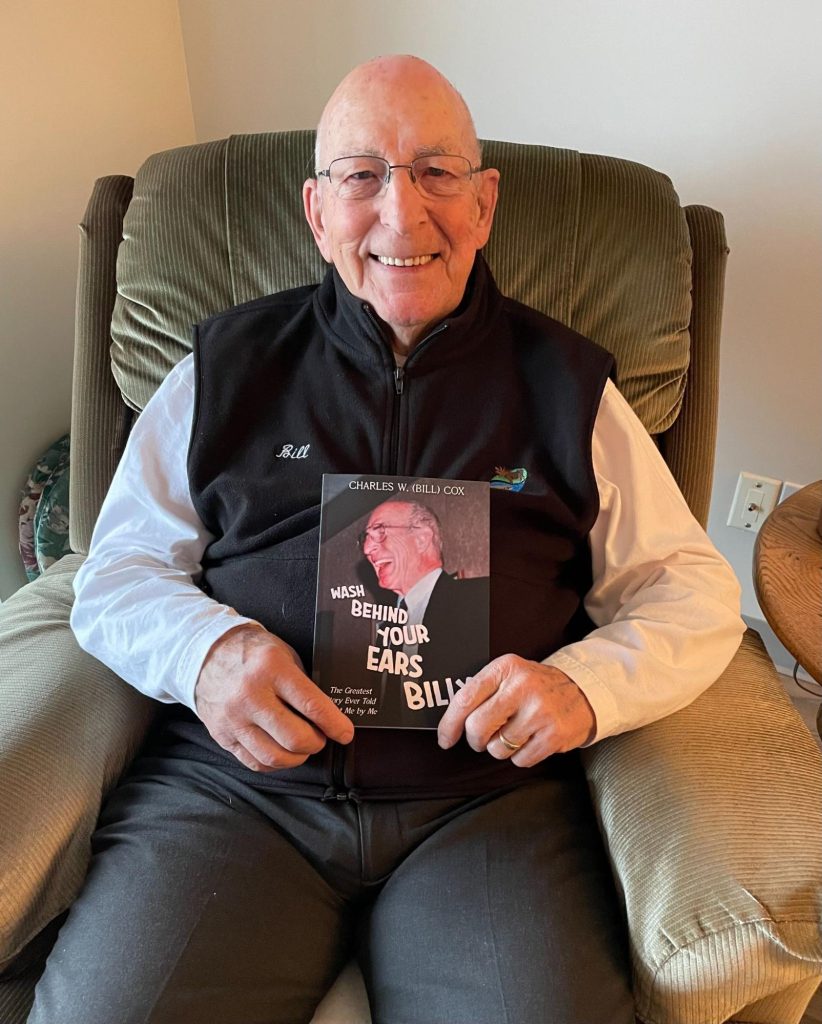 Bill Cox to launch his autobiography, Wash Behind Your Ears, Billy