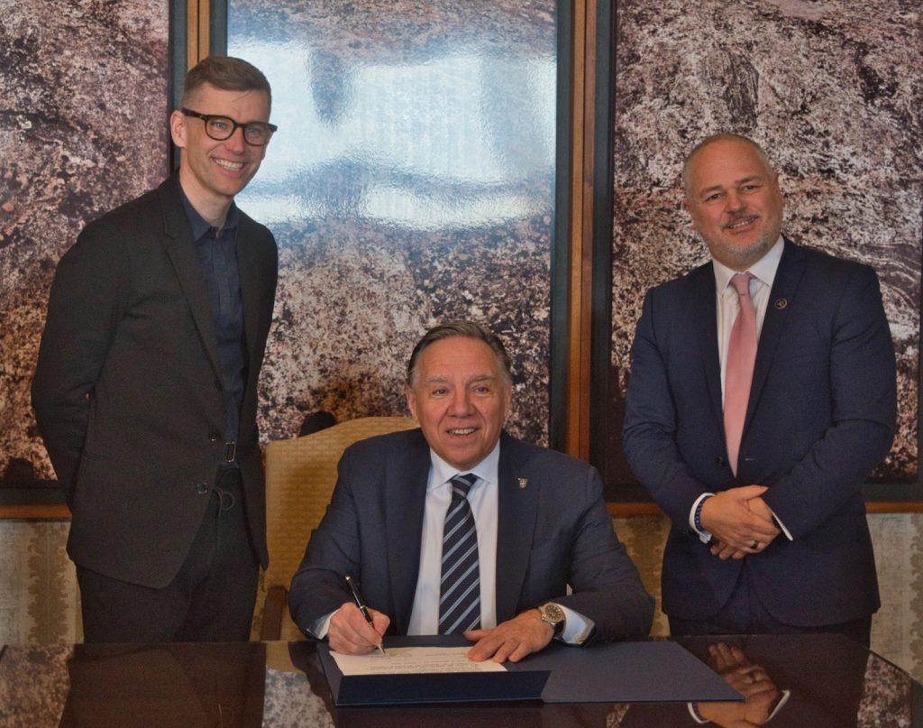 Marchand names Legault honorary mayor The Quebec Chronicle Telegraph