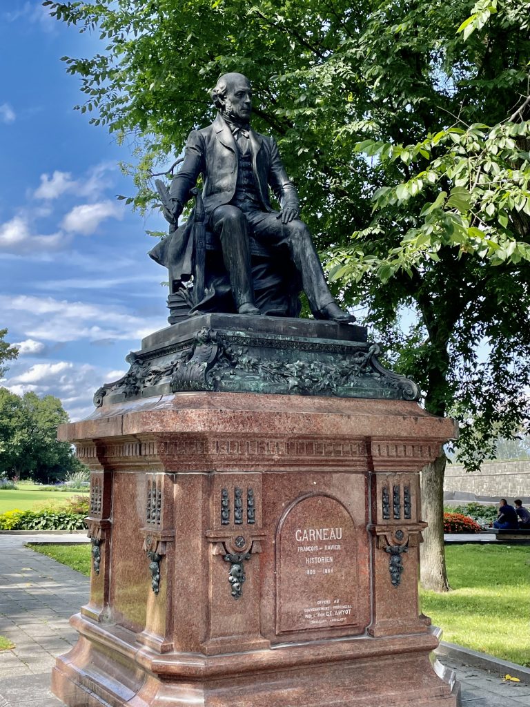 MONUMENT VIEWS The story behind the statue of FrançoisXavier Garneau