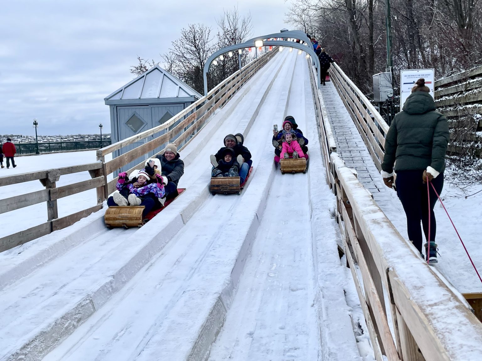 Sliding into the New Year on Dufferin Terrace The Quebec Chronicle Telegraph